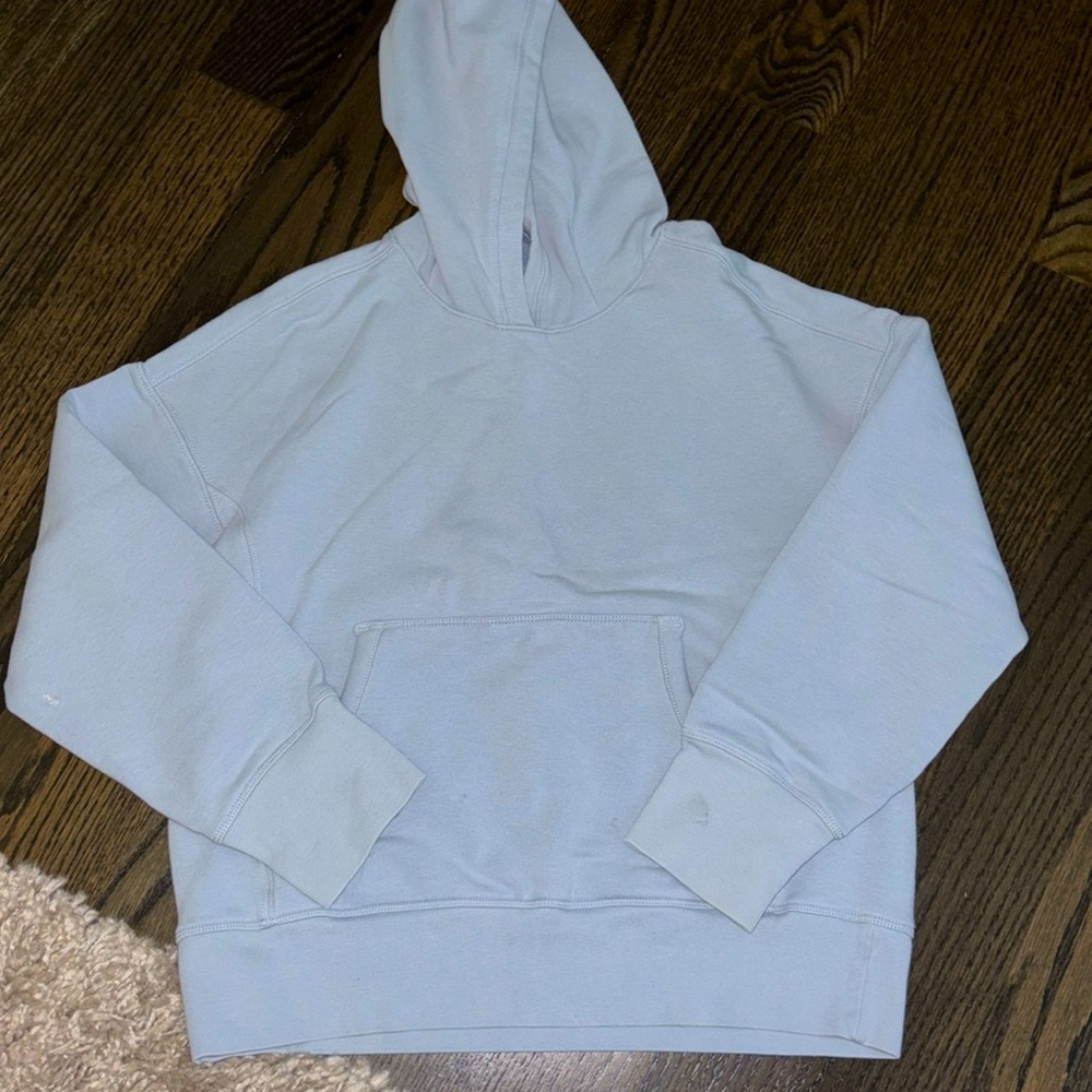 Athleta Girl blue hoodie size medium